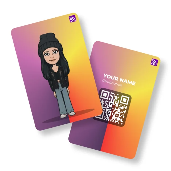 Eve Moji PVC NFC Business Cards| Cardyz