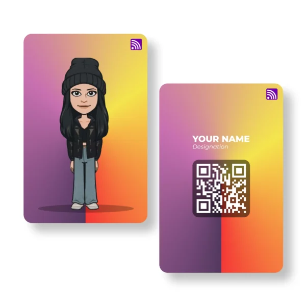 Eve Moji PVC NFC Business Cards| Cardyz