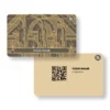 Gold Serve METAL NFC Business Cards| Cardyz