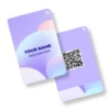 Icey Gray PVC NFC Business Cards| Cardyz