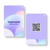 Icey Gray PVC NFC Business Cards| Cardyz