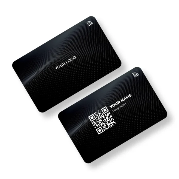 Midnight Terrain PVC NFC Business Cards| Cardyz