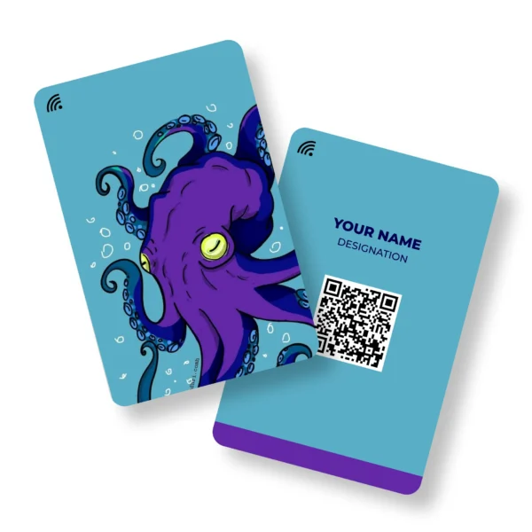 Octo Maniac PVC NFC Business Cards| Cardyz