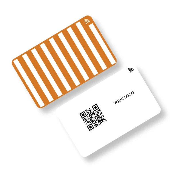 Orange Bar PVC NFC Business Cards| Cardyz