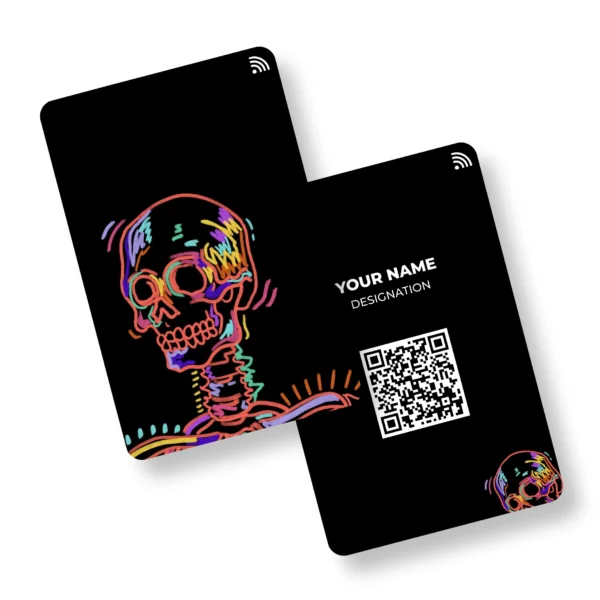 Rave n Bones PVC NFC Business Cards| Cardyz