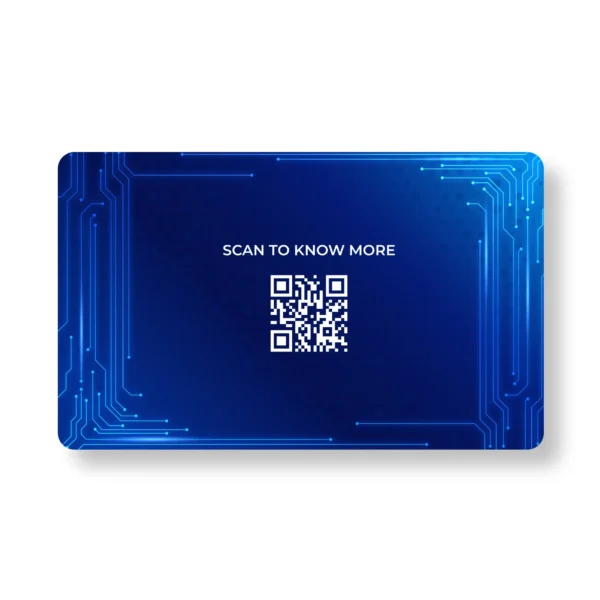 Tech burner PVC NFC Business Cards| Cardyz