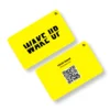 Wake Up PVC NFC Business Cards| Cardyz